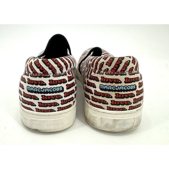 MARC JABOCS MERCER love sneakers slip on shoes sporty canvas colorful US 11 41 - Picture 8 of 11